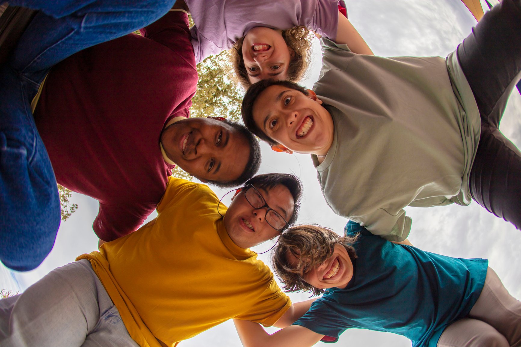 A group of disabled people